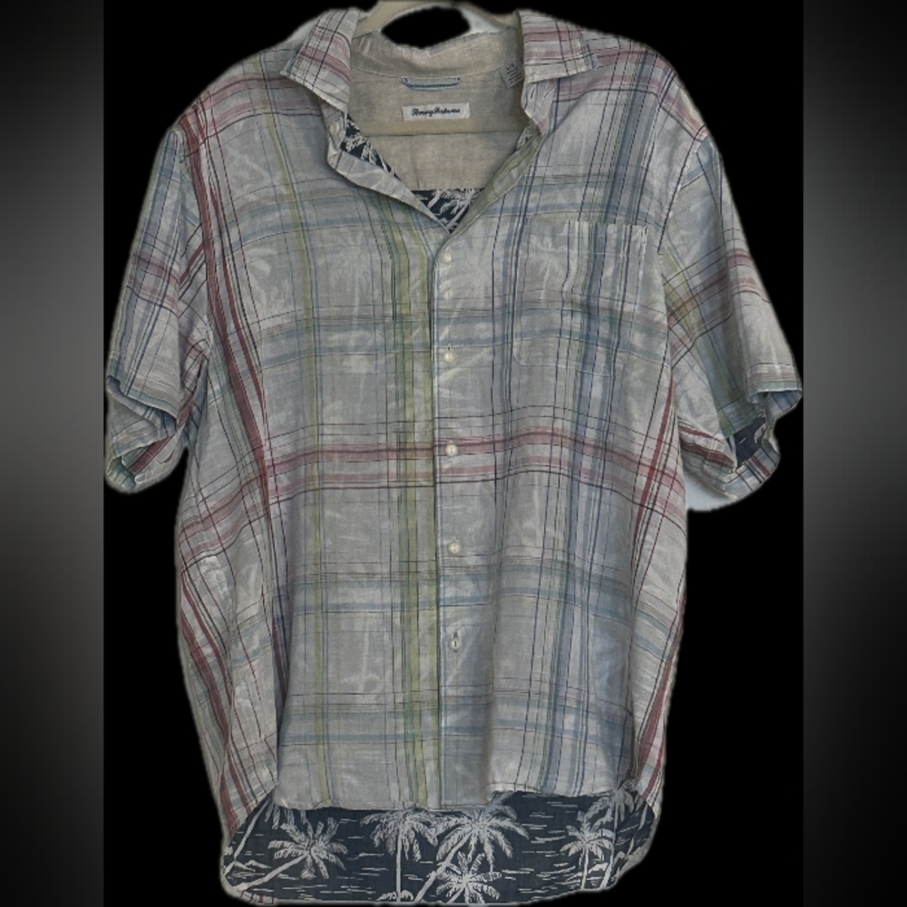 Tommy Bahama Multicolor Plaid Men's Shirt